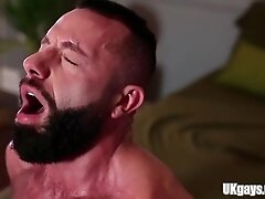 Muscle gay anal with facial