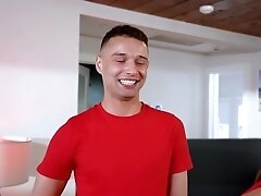 Stepmom Framed Her Ass For Anal Fucking In Honor Of The New Year With Natasha Nice And Johnny The