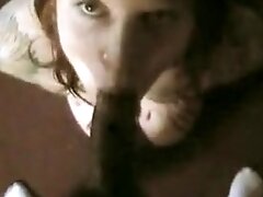 Hottest homemade Interracial, Blowjob porn clip