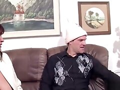 German Step mom Teach Step-daughter How To Fuck Right