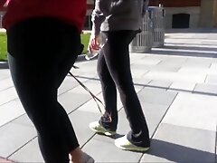 College Cheekz 1 FAT PAWG ASS IN TIGHTS!!!