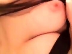 Strips show cute college girl