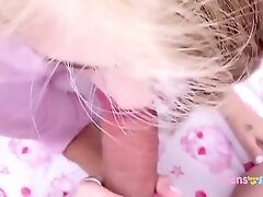 Hannah Hays - Blondie Teenage Swallows Spunk After School - Analdin