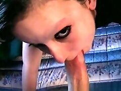 Incredible pornstar Violet in fabulous brunette, creampie adult scene