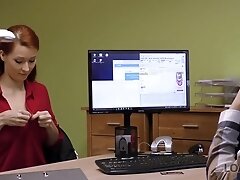 LOAN4K. Sex for cash is the best business strategy of buxom redhead