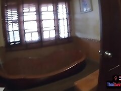 Amateur teen 18+ couple travels and fuck somewhere in the mountains of Thailand