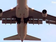 Stewardess Madelyn Marie Fucks the Pilot