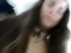 Sexy teen 18+ Shower, Washing Long Hair, Playing, Teasing