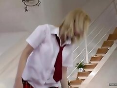 Alica Cheam and Jim are fucking like two wild animals, while his wife is at work