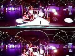 Private Striptease wih 3 Girls - Shaved Pussies Big Tits Nude Dancing