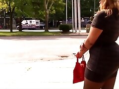 Tight Dress Donk Booty