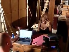 Negra Tetona follada en un casting