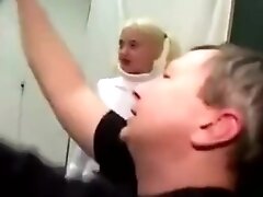 Tiny college girl gets banged