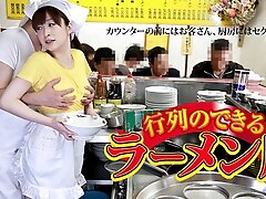 Yura Kasumi Gangbang in The Rumen Restaruant - Caribbeancom