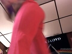 AdalynnX - Squirting Squats Vibrator Pink Pants - PissVids