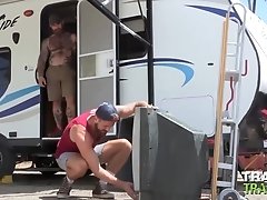 TRAILERTRASHBOYS Bearded Jack Dixon Barebacks Wesley Woods