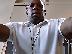 Black Teacher Sucked Off under His desk