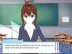 My Teacher is a Webcam Model - Sex Game Highlights