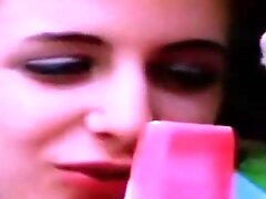 Supreme teenager 18+ gives a classy blowjob