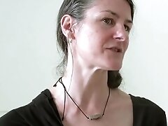 Naked on Stage 139 Kira O'Reilly Slick Glittery