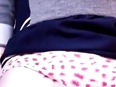 kigurumi masturbating with vibrator