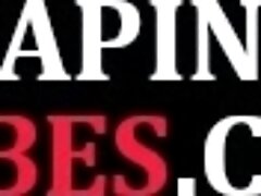 Gaping lesbians toy and strapon fuck their asses in couple