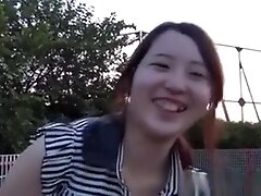 Panties Asian Shows Cunt