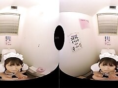 Using All My -Time Job Money To Get My Cherry Popped By a Curvy Beauty; Japanese Maid Paid for Sex