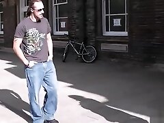 Hot fatty picked up and fucked in the restroom