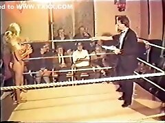 Girl wrestling VHS transfer 2 - sorry but pixelated /o(