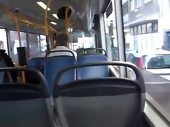 Fucking and Sucking with Cumshot on a Bus