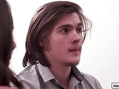 I think as your teacher it is best you pussy fuck me first