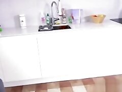 Freaky teen 18+ Gabriella Lati Milks Plumbers Big Cock