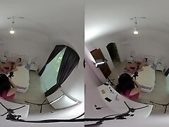 Victoria June Vr Part Three - Surprise Threesome! Hot Latina's Huge Ass Covered In Sperm