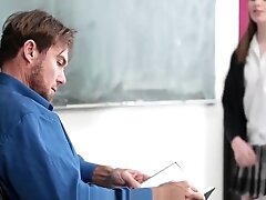 Cute Gives Oral Exam