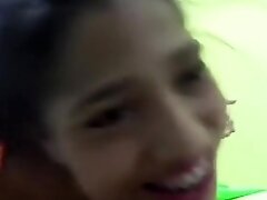 Latina girl paola tied up and tickle