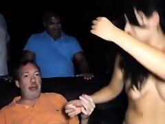 Giggly Latina Nice Tits Wild Ass Gangbang