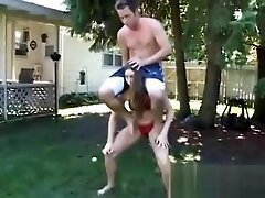 Bikini girl Lift and Carry