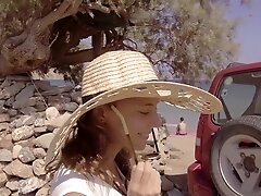 Searching For A Perfect Beach Itanos Beach Greece Crete - Sex Movies Featuring Katya-Clover