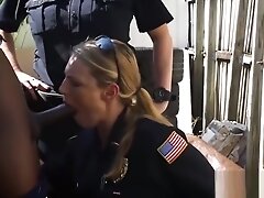 Luscious cop Maggie Green rides BBC after pussy buffet