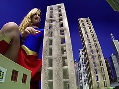 Super Hero Turned Evil giantess