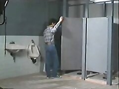 HOMO Vintage (1988?) Gloryhole in baths leads to...