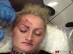 Alira Astro Eyebrow Tattoo Session - AltErotic