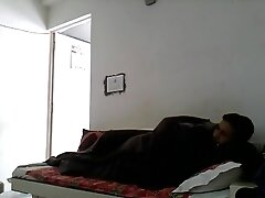 Indian couple enjoying sex in noon