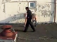 German bloke ties two hot bitches in bdsm video