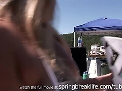 SpringBreakLife Video: Topless Binge Drinking