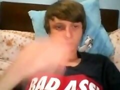 Czech Cute Boy Big Cock Smooth Tight Ass On Cam