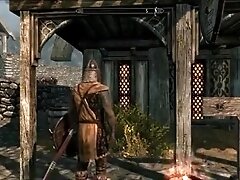 Perils of escaped Skyrim slavegirl 08