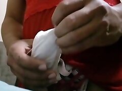 wank in panties Step sister in laws