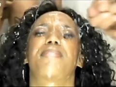 Amazing pornstar in incredible small tits, bukkake porn scene